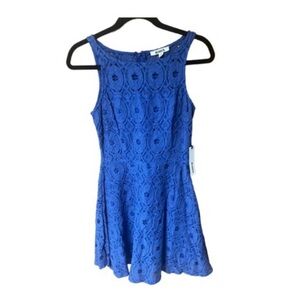 BB Dakota Lace Fit And Flare Dress NWT